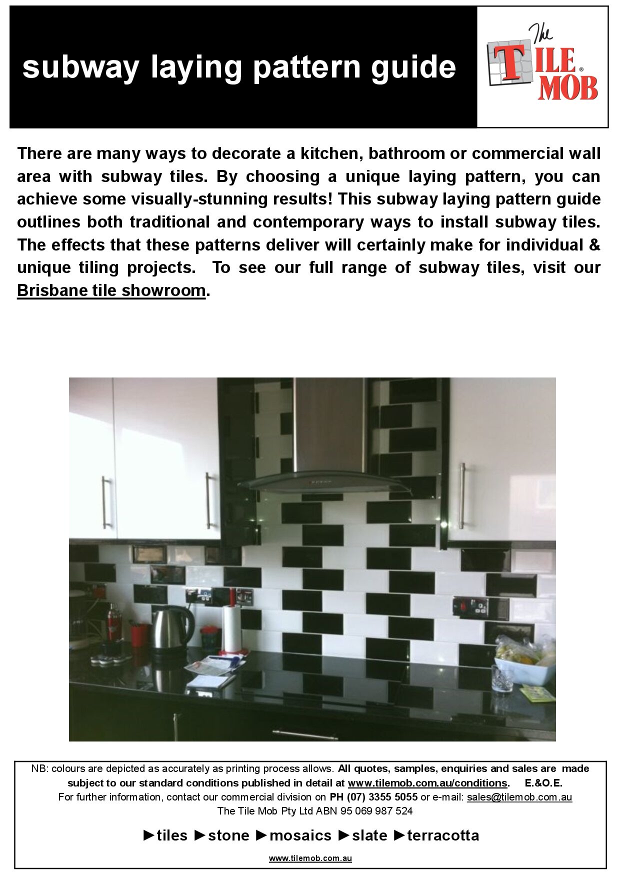 Subway Tile laying patterns — page 1