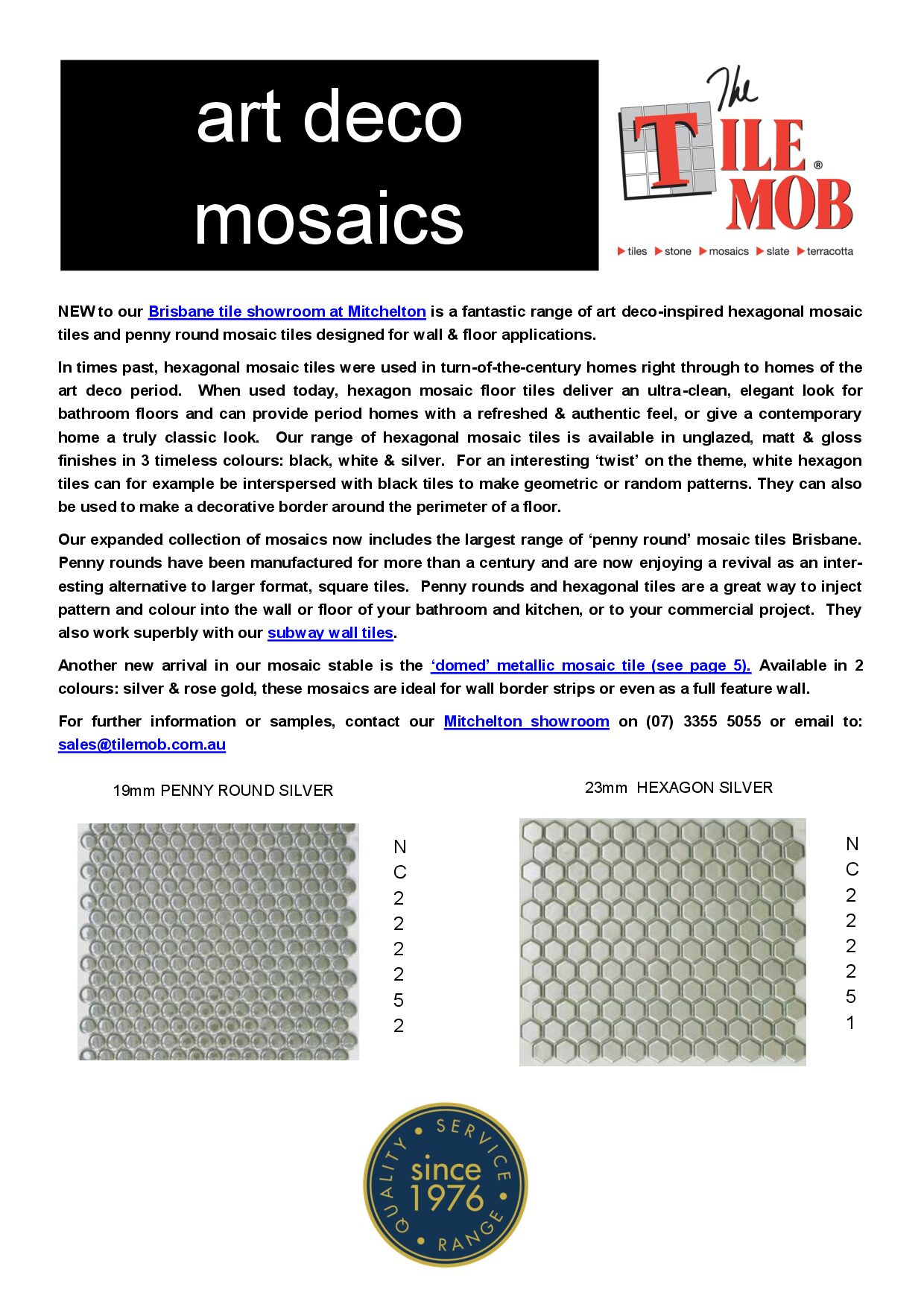 Art Deco Mosaics – Release #5032 — page 1
