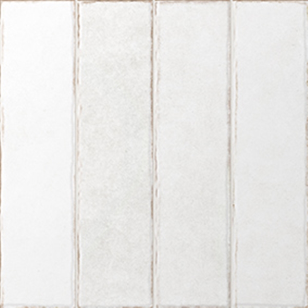 POWDER WHITE SATIN MATT RIVA SUBWAY LOOK TILES