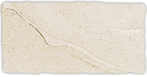 SANDY BEIGE IN/OUT PORCELAIN SUBWAY TILE TUMBLED EDGE