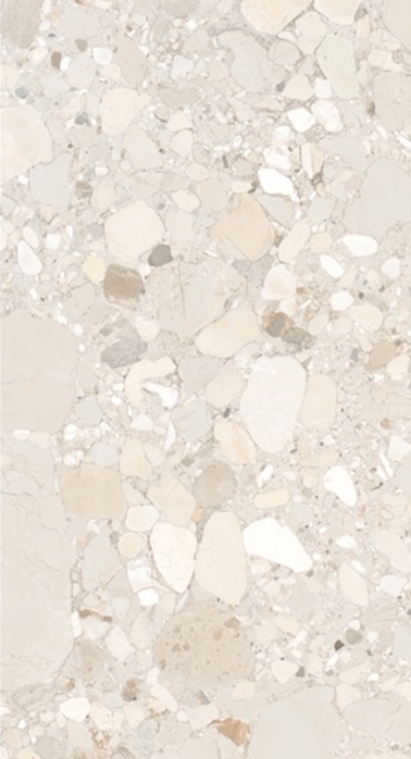 CREAM MATT TERRAZZO LOOK PORCELAIN TILE