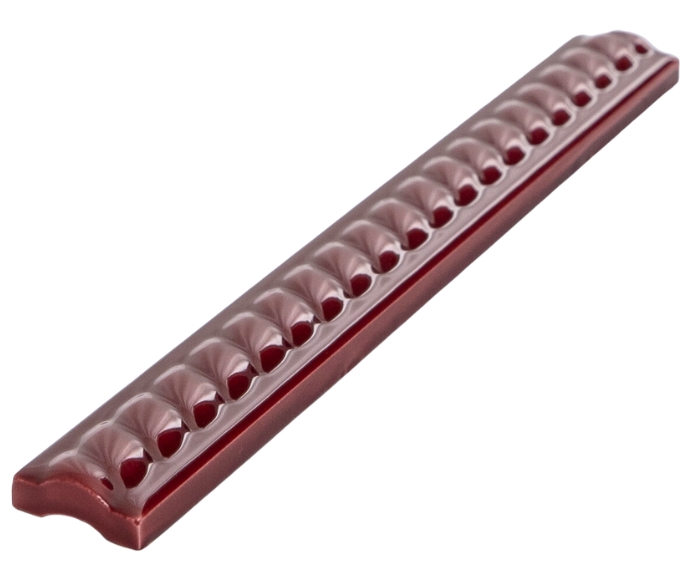 BURGUNDY GLOSS ROPE LISTELLO