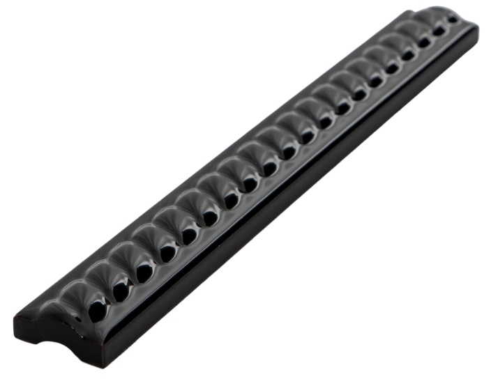 BLACK GLOSS ROPE LISTELLO