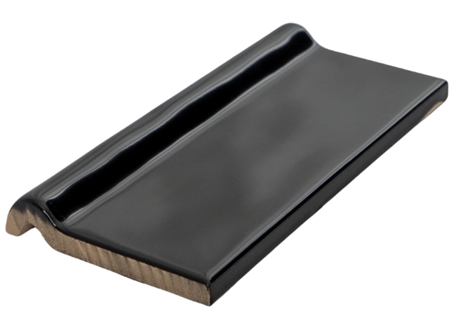 BLACK GLOSS CAPPING TILE