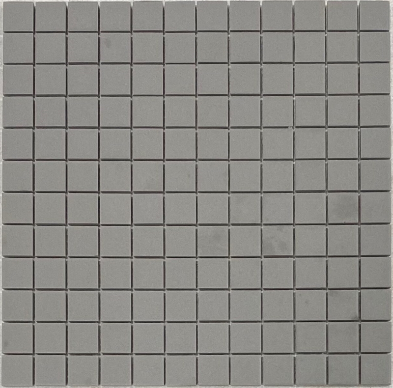 GREY UNGLAZED SQUARE MOSAIC