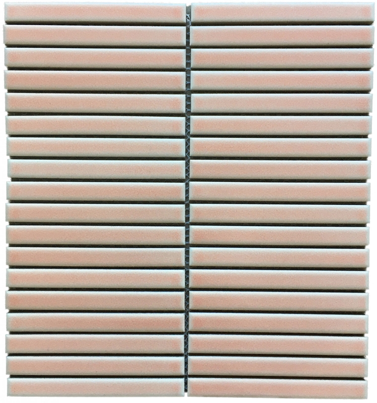 PINK VINTAGE GLOSS LONG FINGER MOSAIC